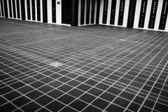 Black tiles floor with white lines, abstract with nobody. Black tiles floor with white lines, abstract background with nobody, geometry and perspective Royalty Free Stock Image Black tiles floor with white lines, abstract with nobody. Black tiles floor with white lines, abstract background with nobody, geometry and perspective Royalty Free Stock Image