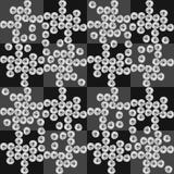 Black white gray tileable mosaic decorative seamless background. Black white gray floral tileable mosaic decorative seamless background Stock Images Black white gray tileable mosaic decorative seamless background. Black white gray floral tileable mosaic decorative seamless background Stock Images