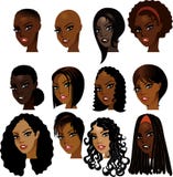 Black Women Faces