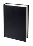 Blank black book