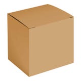 Download Open Blank Cardboard Box For Mockup Stock Photo - Image ...