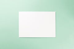 Blank notebook on Mint background royalty free stock photos Blank notebook on Mint background royalty free stock photos