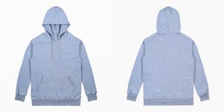 light blue plain hoodie