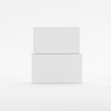 Blank Soap & Box Packaging Mock-Up Template On Isolated White Background royalty free illustration Blank Soap & Box Packaging Mock-Up Template On Isolated White Background royalty free illustration
