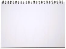 Blank Spiral Notepad