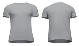Download Blank T-shirt On Man (back Side) Stock Image - Image of ...