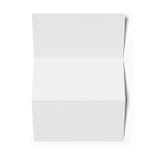 Blank vikt papper vektor illustrationer Blank vikt papper vektor illustrationer