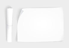 Download Blank Whatman Paper Mockup With Roll Top View Isolated Stock Illustration Illustration Of Paper Draft 70664445 Yellowimages Mockups