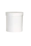 Blank White Cosmetic Container Stock Photo