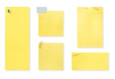 Blank Yellow Notes