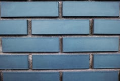Blaue Backsteinmauer für Hintergrund stockbilder Blaue Backsteinmauer für Hintergrund stockbilder