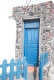 Blaue T?r stockfotografie Blaue T?r stockfotografie