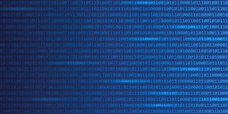 Blauer digitaler binär Code-Netz-Technologiehintergrund lizenzfreie abbildung Blauer digitaler binär Code-Netz-Technologiehintergrund lizenzfreie abbildung