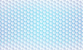 Blauwe Hexagon achtergrond, moderne abstracte, futuristische geometrische vectorachtergrond vector illustratie Blauwe Hexagon achtergrond, moderne abstracte, futuristische geometrische vectorachtergrond vector illustratie