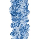 Blauwe krabbel naadloze achtergrond royalty-vrije illustratie Blauwe krabbel naadloze achtergrond royalty-vrije illustratie