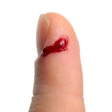 Bleeding from Cut Finger royalty free stock image Bleeding from Cut Finger royalty free stock image