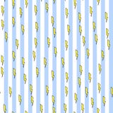 Bliksem naadloos patroon op witte achtergrond Document drukontwerp Abstracte retro vectorillustratie In textiel, stof, stock illustratie Bliksem naadloos patroon op witte achtergrond Document drukontwerp Abstracte retro vectorillustratie In textiel, stof, stock illustratie