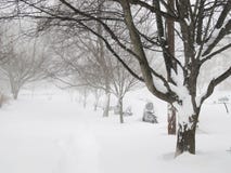Blizzard de 2016 no Washington DC Foto de Stock Royalty Free Blizzard de 2016 no Washington DC Foto de Stock Royalty Free