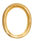 Blocco per grafici ovale dell'oro immagini stock Blocco per grafici ovale dell'oro immagini stock