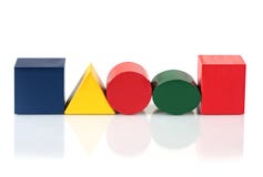 Block Shapes Stock Photo Block Shapes Stock Photo