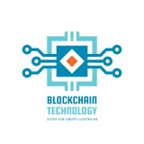 Blockchain - ilustração do vetor do molde do logotipo do negócio do conceito Sinal criativo da tecnologia futura Ícone do cryptoc ilustração stock Blockchain - ilustração do vetor do molde do logotipo do negócio do conceito Sinal criativo da tecnologia futura Ícone do cryptoc ilustração stock
