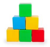 cube en plastique jouet