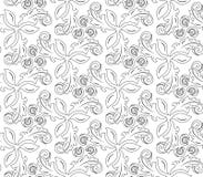 Bloemen Fijn Naadloos Patroon royalty-vrije illustratie Bloemen Fijn Naadloos Patroon royalty-vrije illustratie