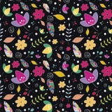 Bloemen 14 Bloemen patroon behang vector illustratie Bloemen 14 Bloemen patroon behang vector illustratie