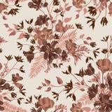 bloemen sier naadloos patroon De achtergrond van de bloemtuin FL stock illustratie bloemen sier naadloos patroon De achtergrond van de bloemtuin FL stock illustratie