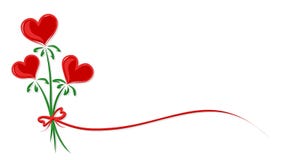 blommar hjärta vektor illustrationer blommar hjärta vektor illustrationer