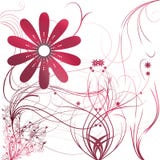 blommar lutning stock illustrationer blommar lutning stock illustrationer