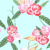 blommor mönsan seamless vattenfärg royaltyfri illustrationer blommor mönsan seamless vattenfärg royaltyfri illustrationer