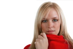 Blond avec le regard fixe intense Photo stock Blond avec le regard fixe intense Photo stock