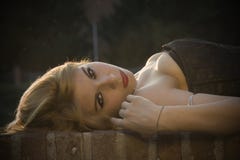 Blonder Italiener Lizenzfreies Stockbild