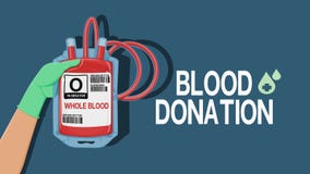 Blood donation wording with Hand holding the blood bag stock illustration Blood donation wording with Hand holding the blood bag stock illustration