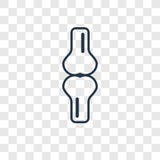 Blood sample concept vector linear icon isolated on transparent royalty free illustration Blood sample concept vector linear icon isolated on transparent royalty free illustration