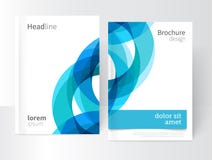 Blue abstract background/ cover template royalty free illustration Blue abstract background/ cover template royalty free illustration