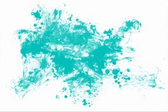 Blue abstract hand painted watercolor daub background stock illustration Blue abstract hand painted watercolor daub background stock illustration