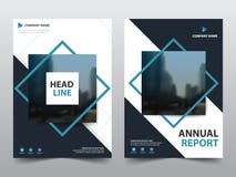 Blue abstract square annual report Brochure design template vector. Business Flyers infographic magazine poster.Abstract layout vector illustration Blue abstract square annual report Brochure design template vector. Business Flyers infographic magazine poster.Abstract layout vector illustration