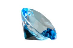 Blue Crystal Stock Photo