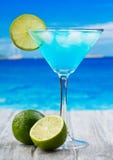 Blue Curacao cocktail Royalty Free Stock Photos Blue Curacao cocktail Royalty Free Stock Photos