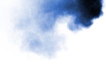 Blue dark flour smoke powder stock photography Blue dark flour smoke powder stock photography