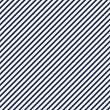 Blue diagonal stripes abstract background. Thin slanting line wallpaper. Seamless pattern with simple classic motif.