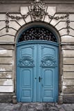 Blue Door Stock Photo