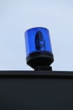 Blue Flashing Light. Royalty Free Stock Image