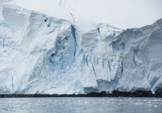 Blue Glacier on the Antarctica Peninsula stock photos Blue Glacier on the Antarctica Peninsula stock photos