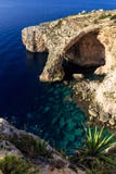 Blue Grotto on the south coast of Malta royalty free stock photo Blue Grotto on the south coast of Malta royalty free stock photo