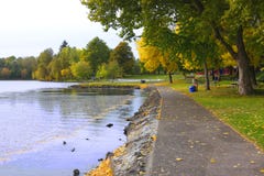 Blue Lake Park Royalty Free Stock Photos Blue Lake Park Royalty Free Stock Photos