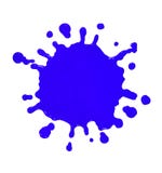 Blue Paint splat