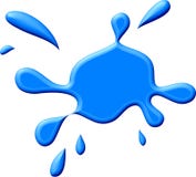 Blue Paint Splodge Stock Photos Blue Paint Splodge Stock Photos